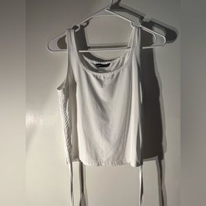 Drawstring Crop Top